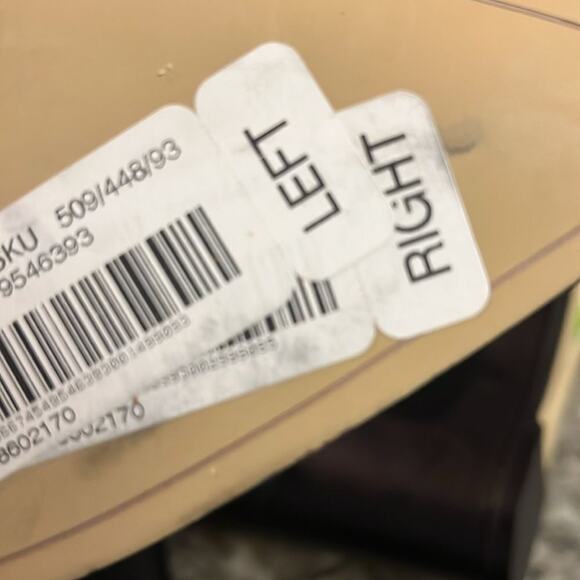 SAM EDELMAN Weslie Leather Wedge Ankle Boots Black Size 6 - Picture 6 of 6